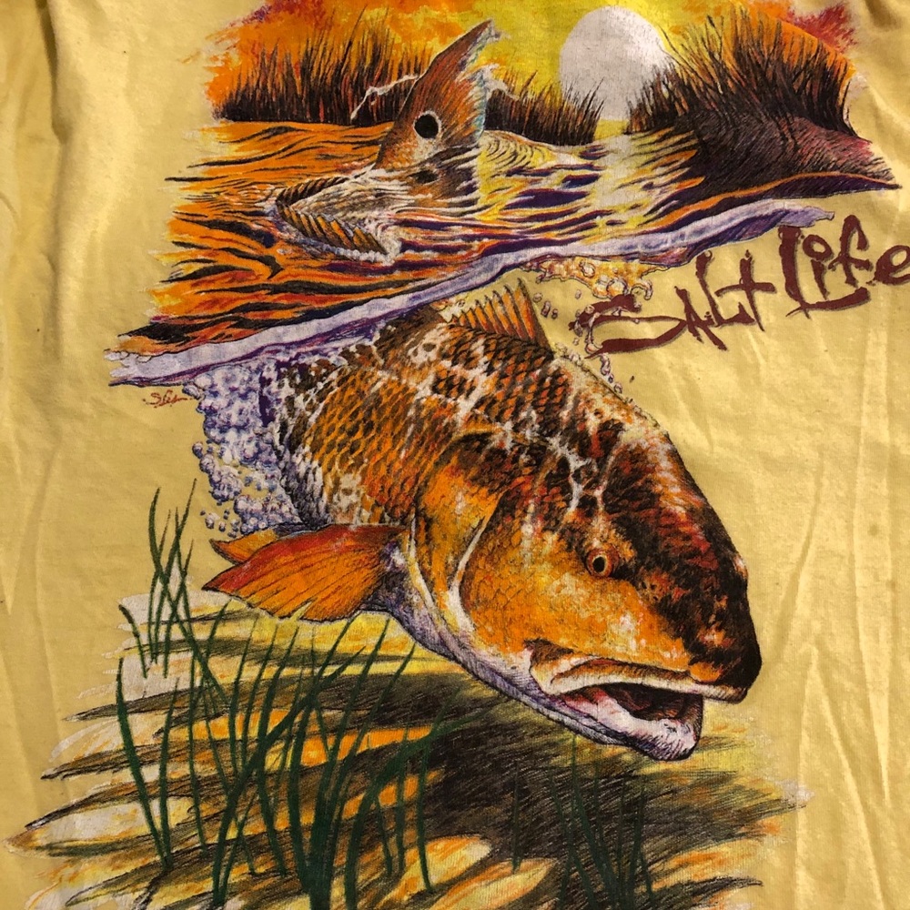 Salt life LS shirt